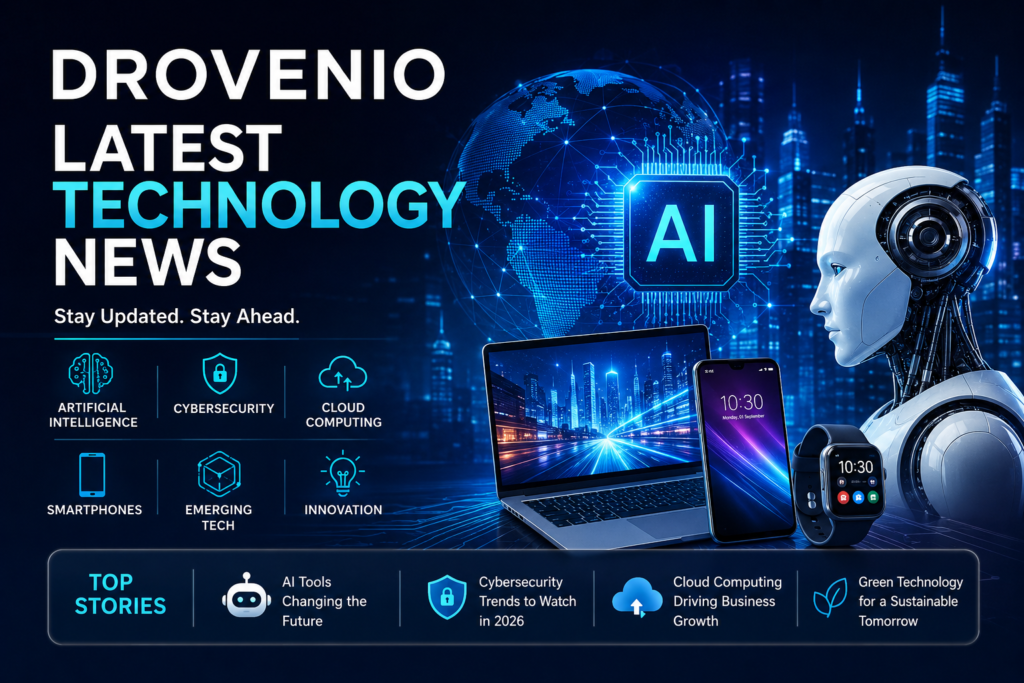 Drovenio Latest Technology News